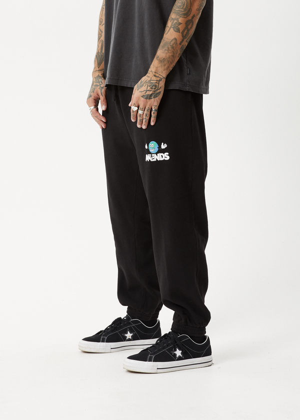 Afends Hometown - Track Pant Black