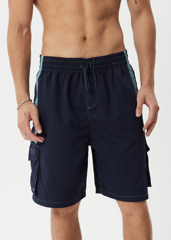 Afends House Related - Cargo Swim Short 20" Deep Sea
