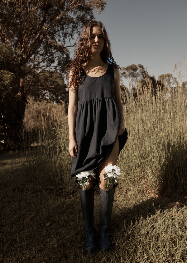 Afends Jesse - Midi Dress Black