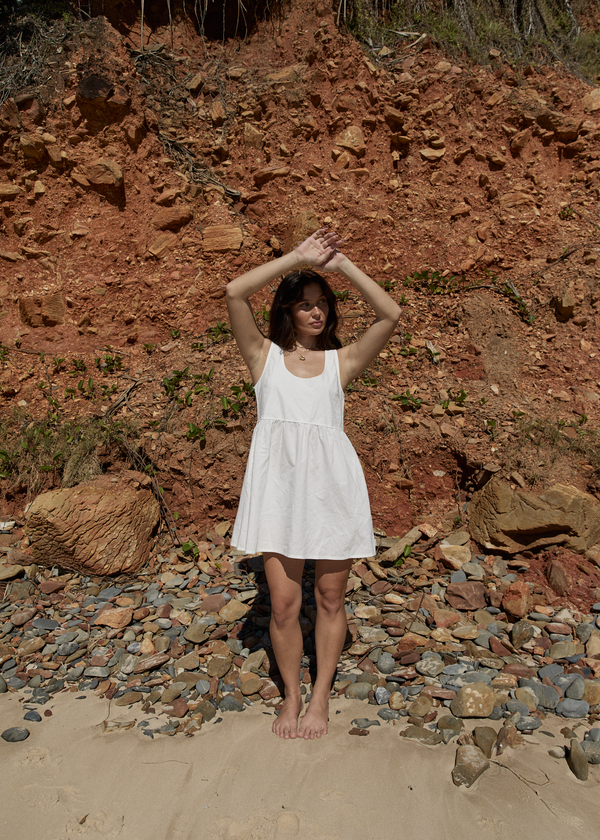 Afends Jesse - Mini Dress White