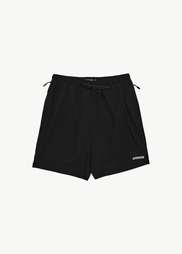 afends Kettle-Ish - Performance Short 18" Black