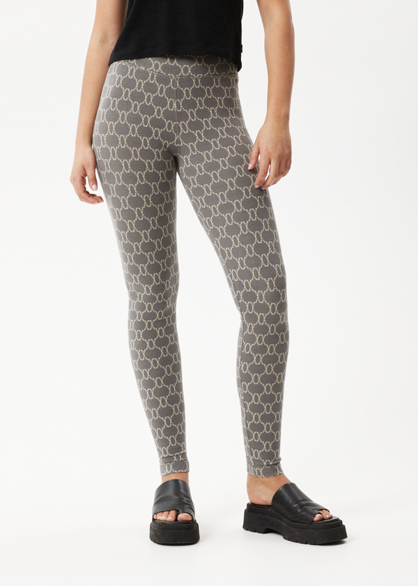 Afends Lois - Leggings Steel