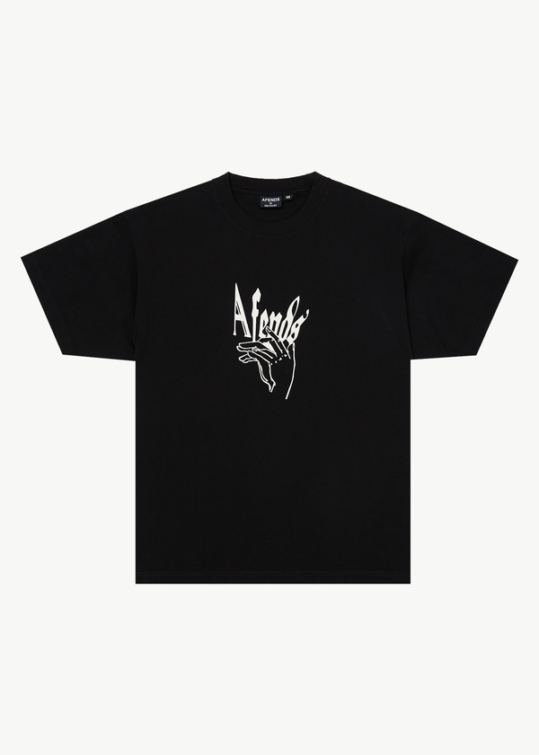 afends Magic Happens - Heavyweight Boxy Tee Black
