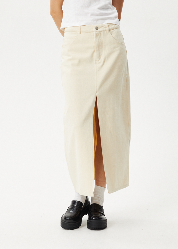 Afends Mika - Maxi Skirt Sand