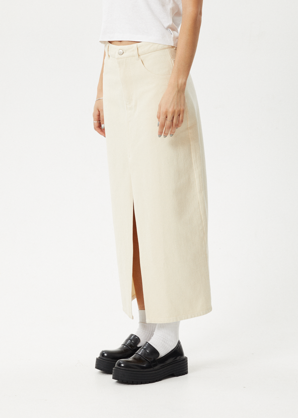 Afends Mika - Maxi Skirt Sand