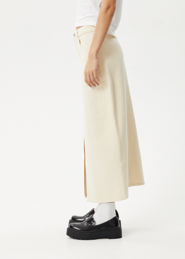 Afends Mika - Maxi Skirt Sand