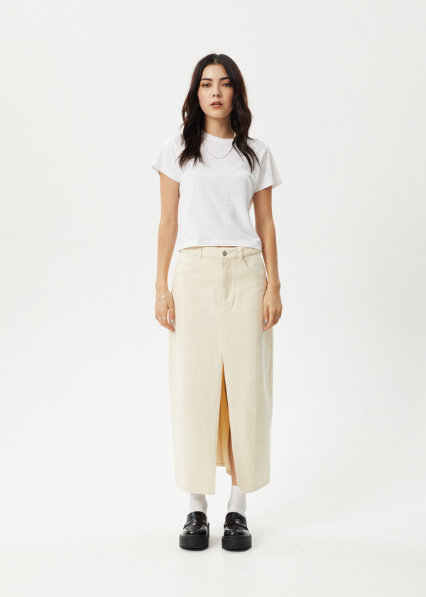 afends Mika - Maxi Skirt Sand