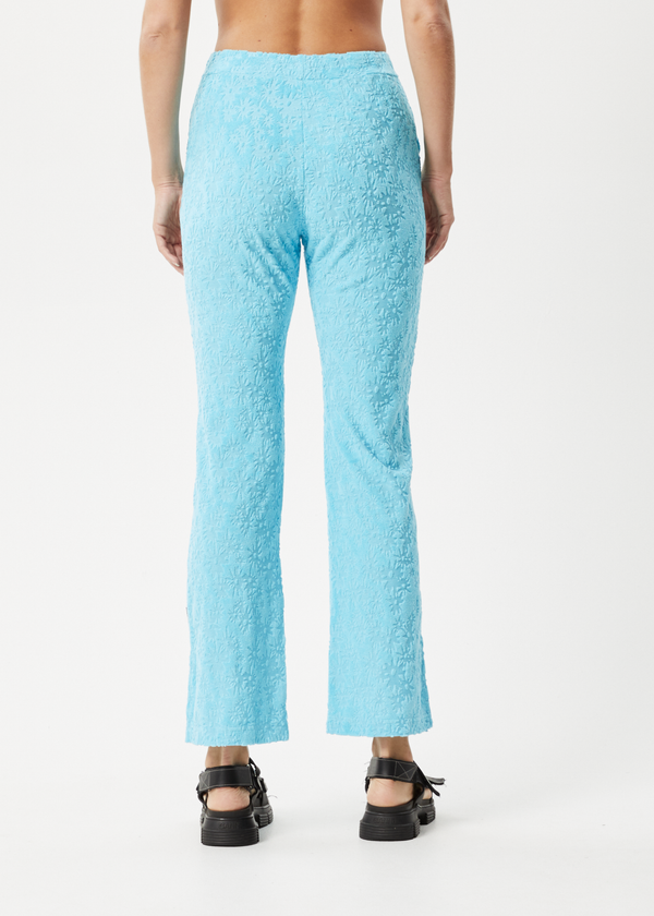 Afends Moon - Terry Pant Blue Daisy