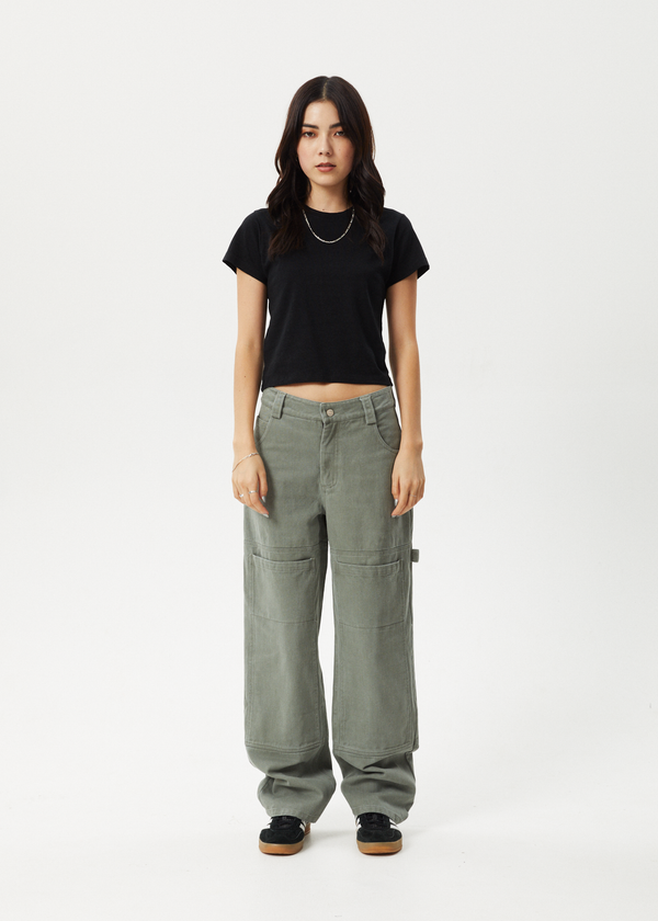 afends Moss - Workwear Pant Olive