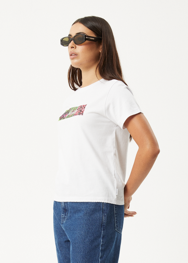 Afends On Top - Regular Tee White