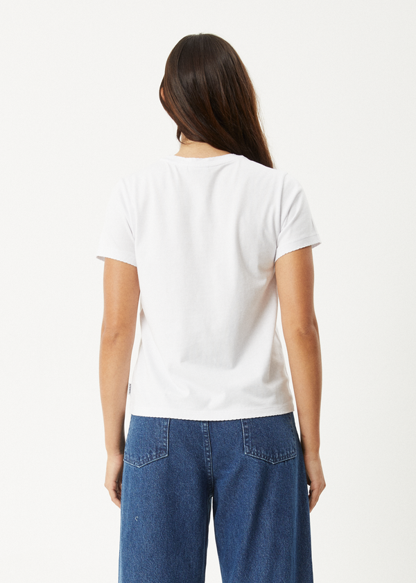 Afends On Top - Regular Tee White