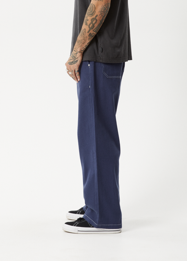 Afends Pablo - Baggy Pant Navy