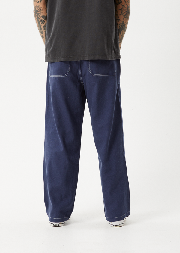 Afends Pablo - Baggy Pant Navy