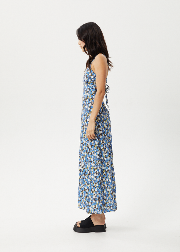 Afends Petal - Maxi Dress Lake Floral