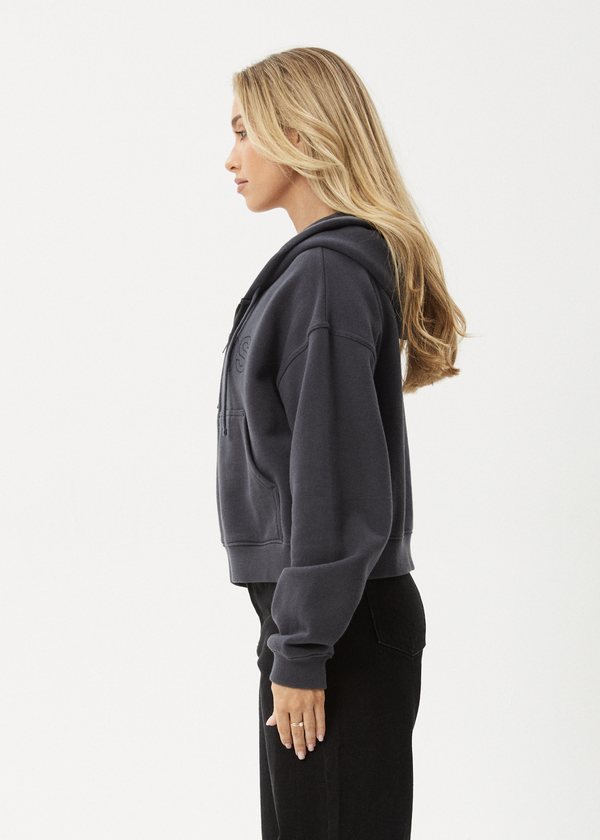 Afends Portland - Zip Stone Black