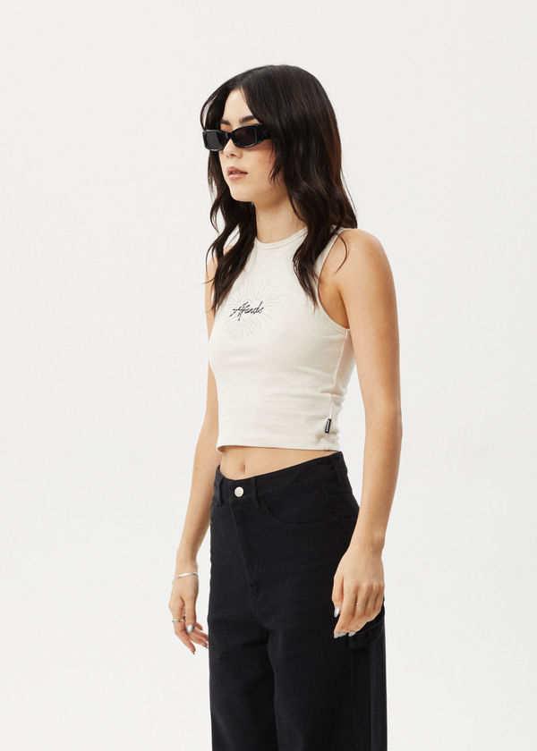 Afends Pulse - Tank Top Moonbeam