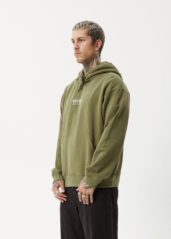 Afends Questions - Hoodie Military