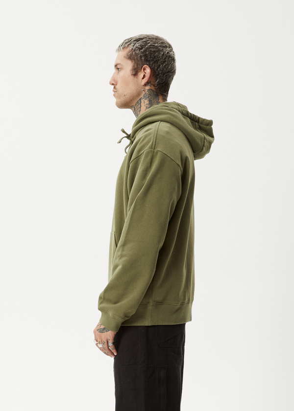Afends Questions - Hoodie Military