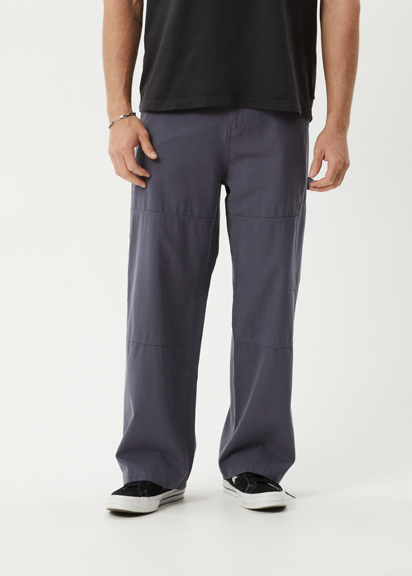 Afends Richmond - Canvas Workwear Pant Marlin