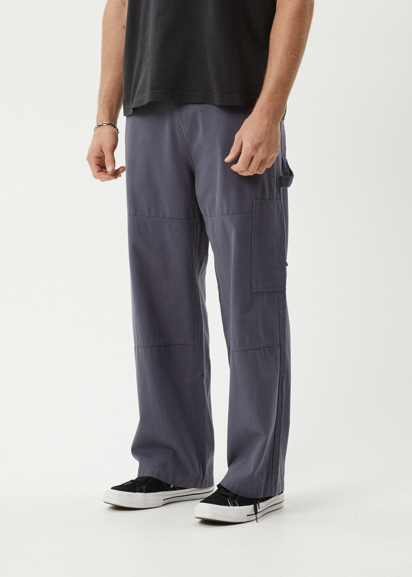 Afends Richmond - Canvas Workwear Pant Marlin