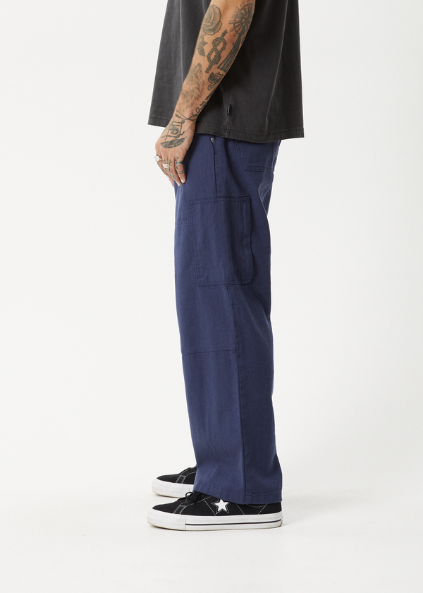 Afends Richmond - Workwear Pant Navy