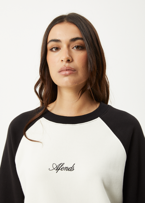 Afends Ryan - Crew Neck Jumper Black