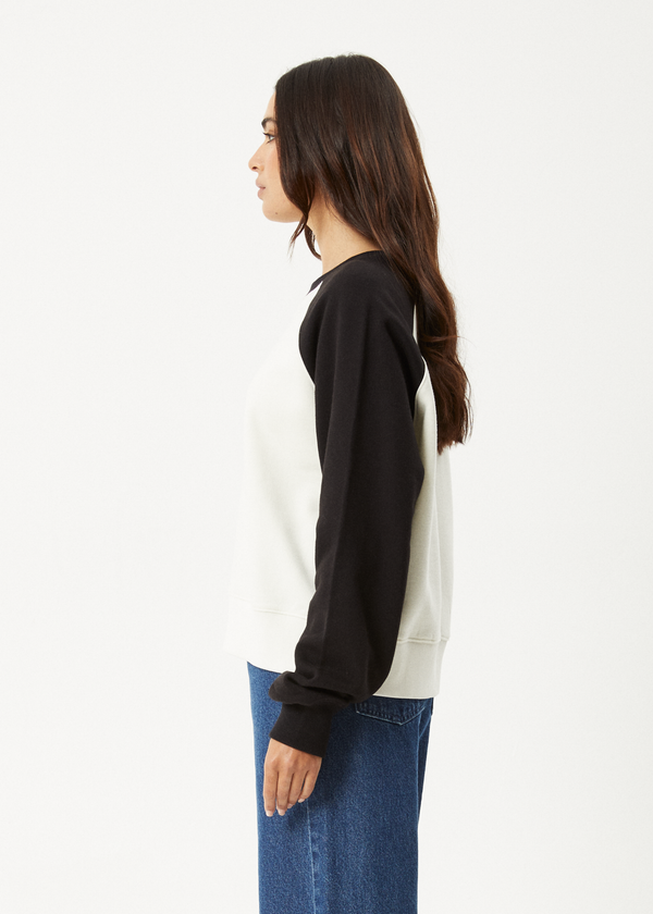Afends Ryan - Crew Neck Jumper Black