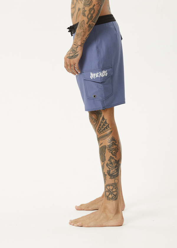 Afends Scorched - Surf Related Boardshort 18" Marlin