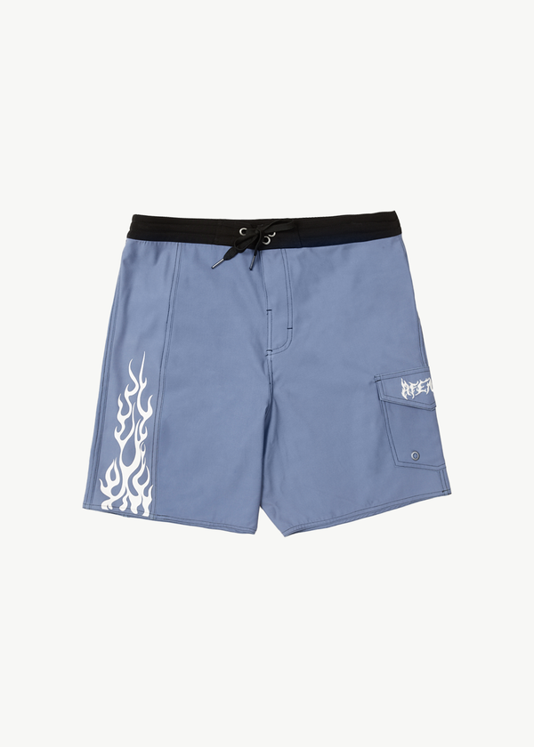 afends Scorched - Surf Related Boardshort 18" Marlin