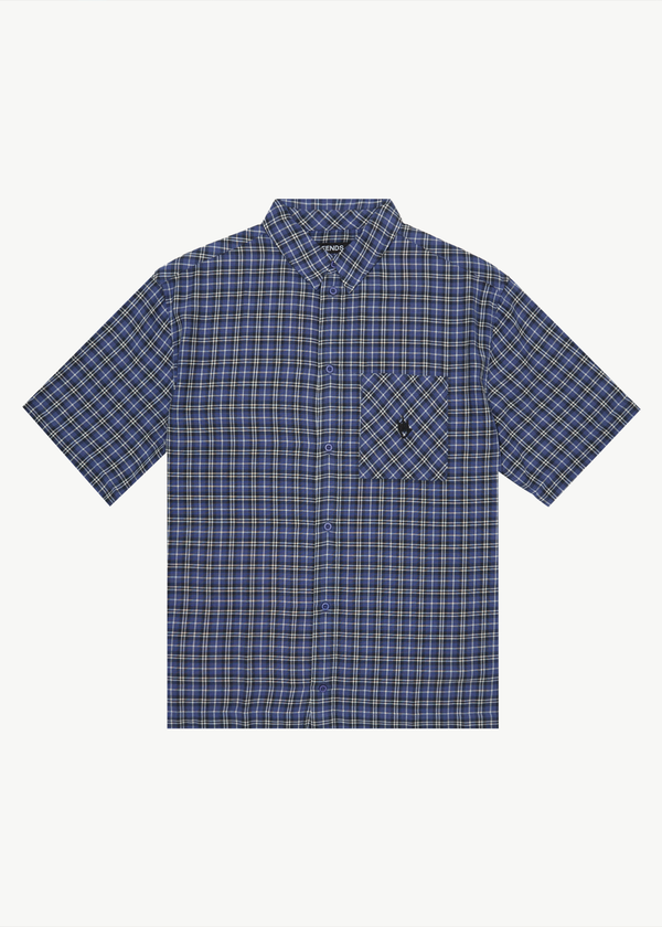 afends Shipwreck - Short Sleeve Shirt Marlin