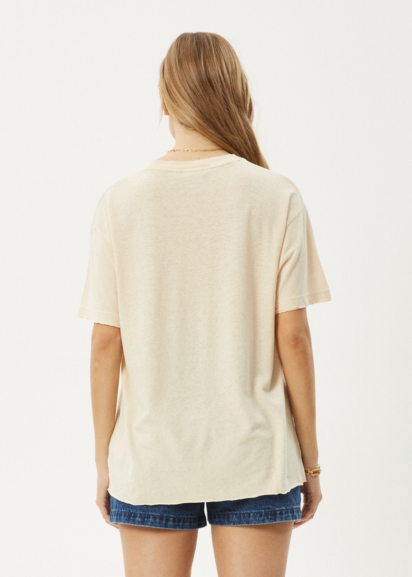 Afends Slay - Oversized Tee Sand