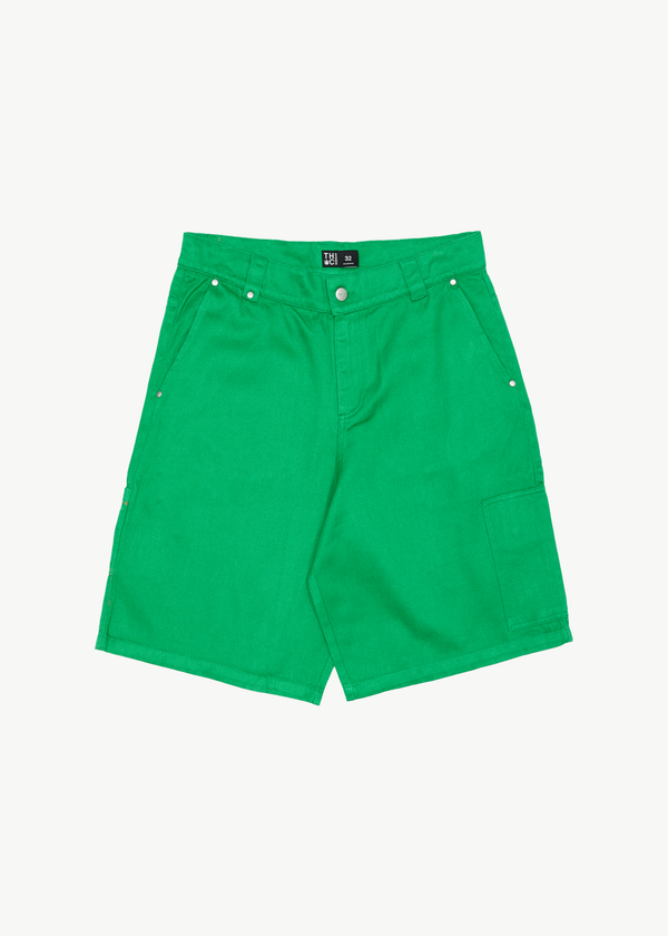 afends Sleepy Hollow - Twill Workwear Short Forest
