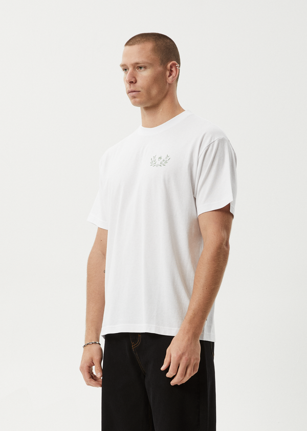 Afends Surf Related - Boxy Tee White
