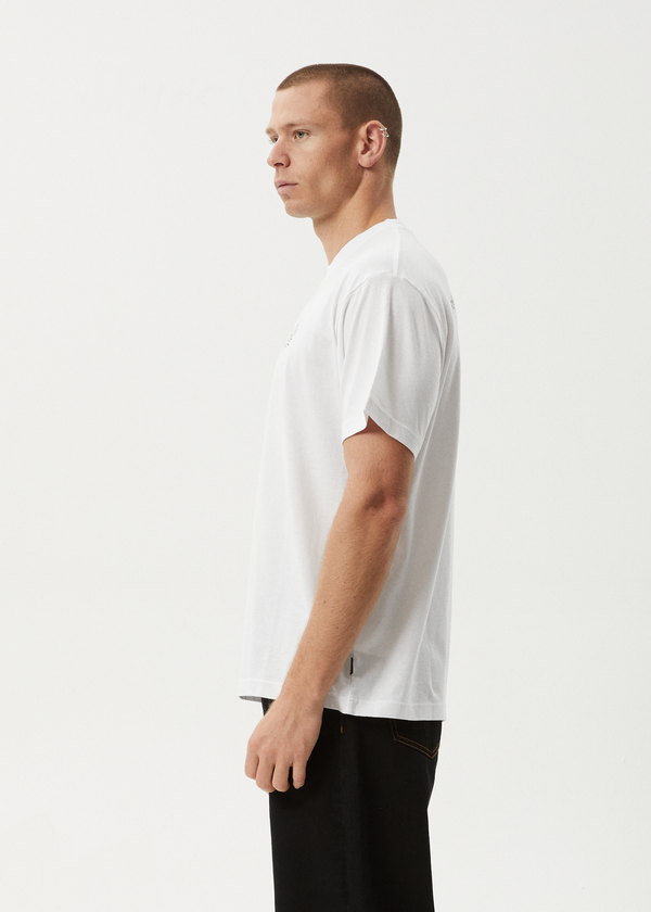 Afends Surf Related - Boxy Tee White