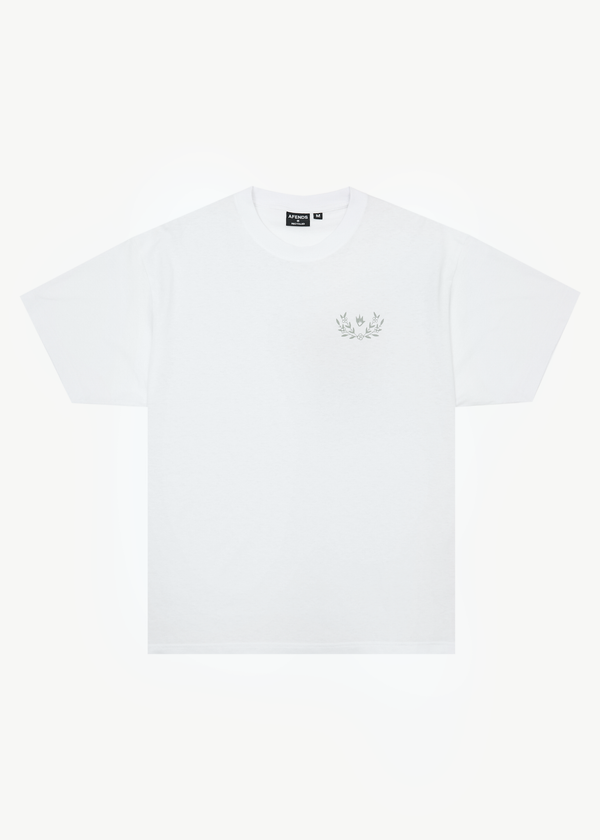 afends Surf Related - Boxy Tee White