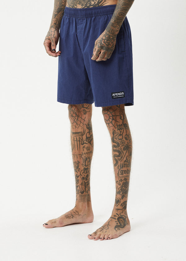 Afends The Dopamine - Swim Short 18" Navy