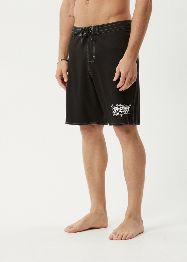 Afends Thorny - Surf Related Boardshort 20" Black