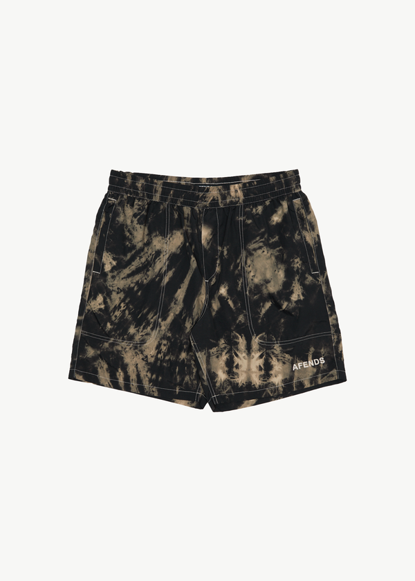afends Tie Die - Baywatch Swim Short 18" Sand