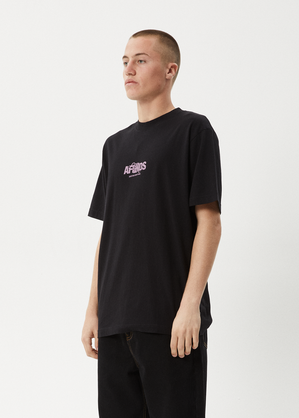 Afends Tread - Retro Tee Black