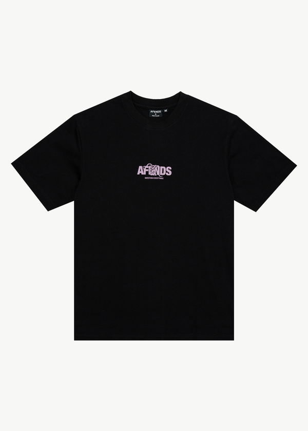 afends Tread - Retro Tee Black
