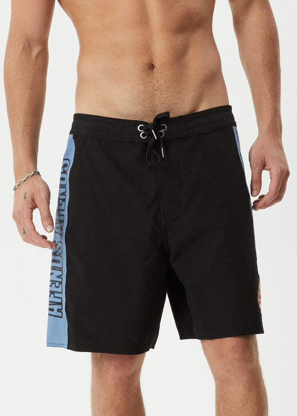 Afends Tropics - Boardshort 18" Black