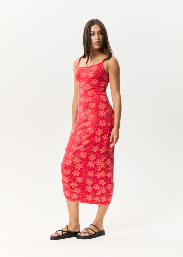 Afends Valerie - Maxi Dress Tomato