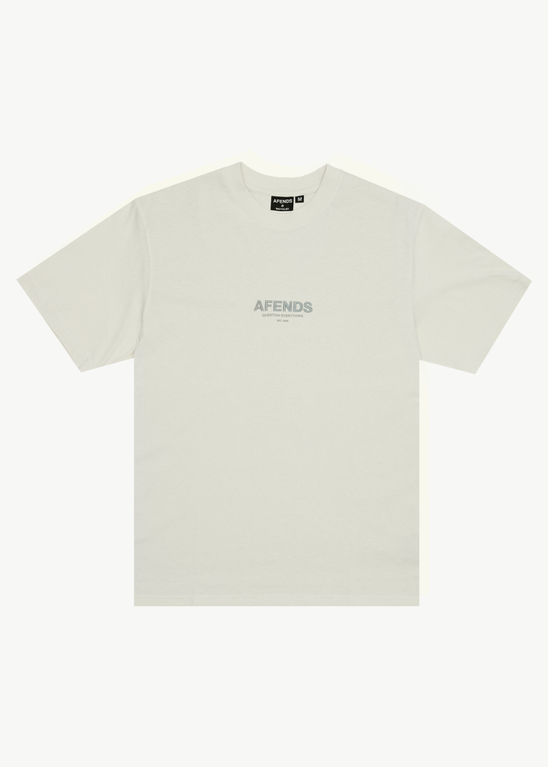 afends Vinyl - Retro Tee Limestone