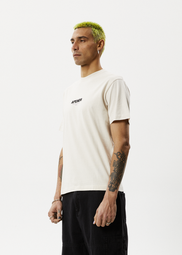 Afends Vinyl - Retro Tee Moonbeam