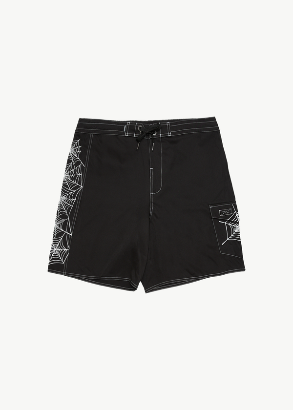 afends Webhead - Surf Related Boardshort 18" Black