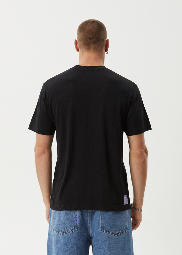 Afends Zen Feeling - Retro Tee Black