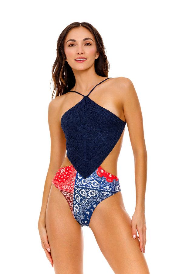 agua bendita Adara One Piece Swimsuit
