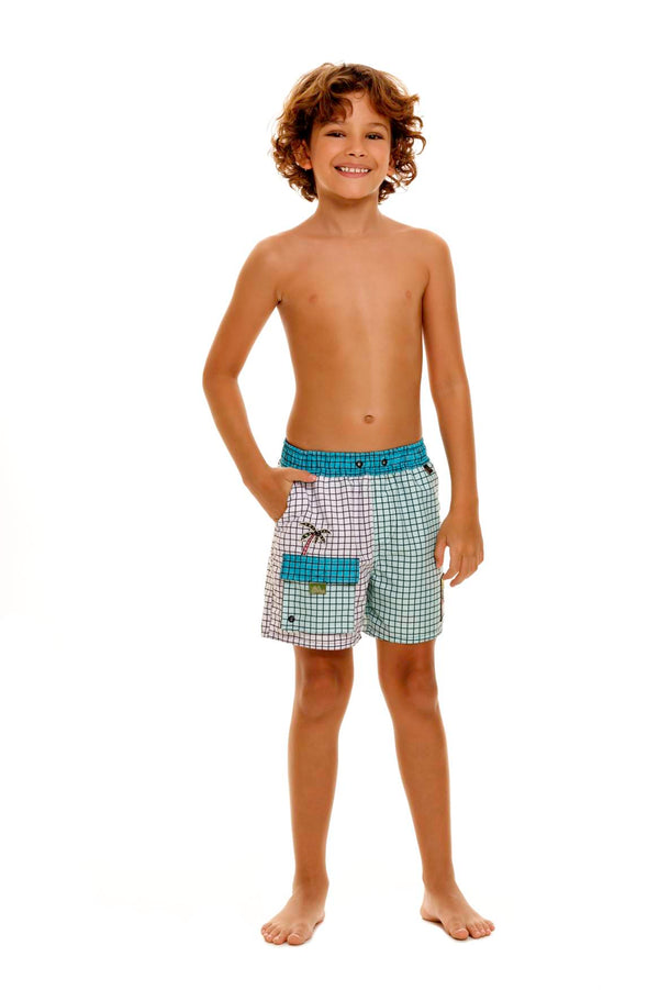 agua bendita Alan Kids' Swim Trunks