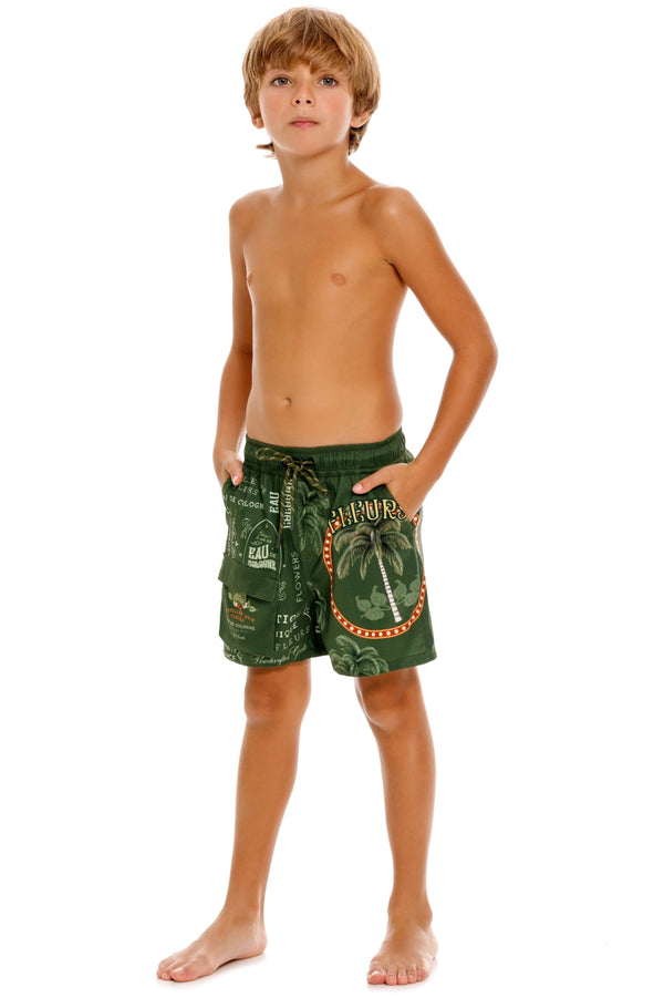 agua bendita Alan Kids' Swim Trunks