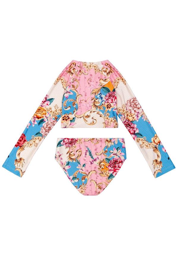 Agua Bendita Caramel Kids' Rashguard Set